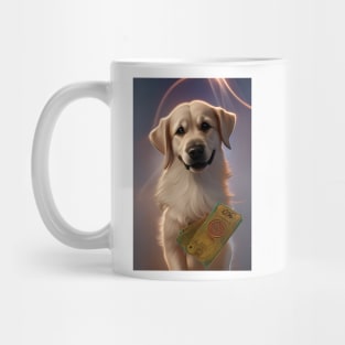 Dog Lottery ticket design Mug